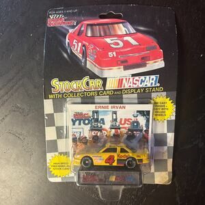 Racing Champions NASCAR #4 Ernie Irvan Kodak Car W Display Stand